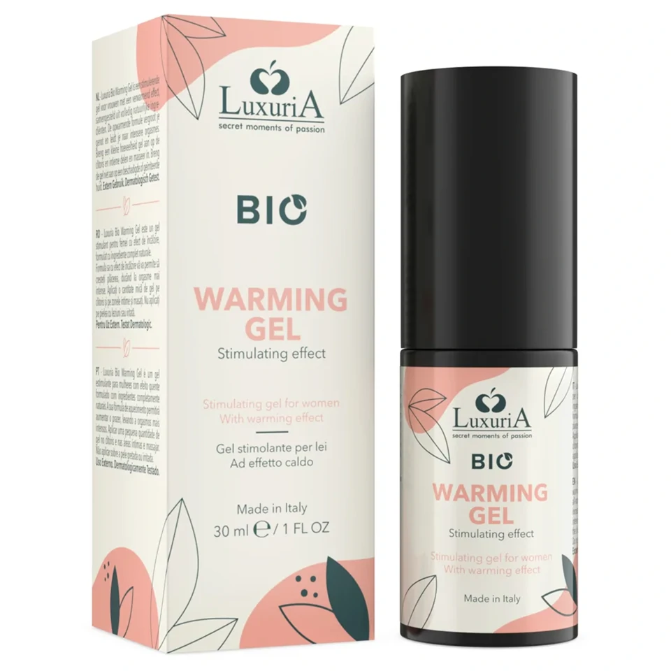 Intimateline Luxuria BIO - melegítő izgató gél nőknek