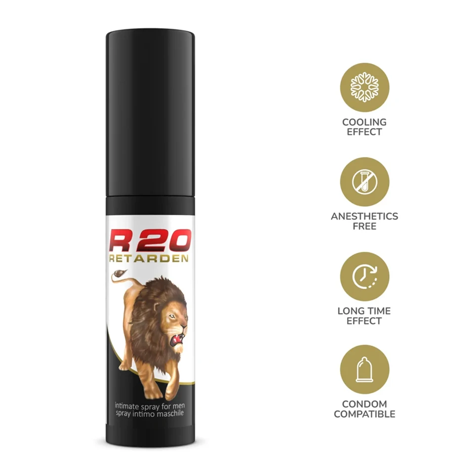 Intimateline R20 - hűsítő késleltető spray férfiaknak