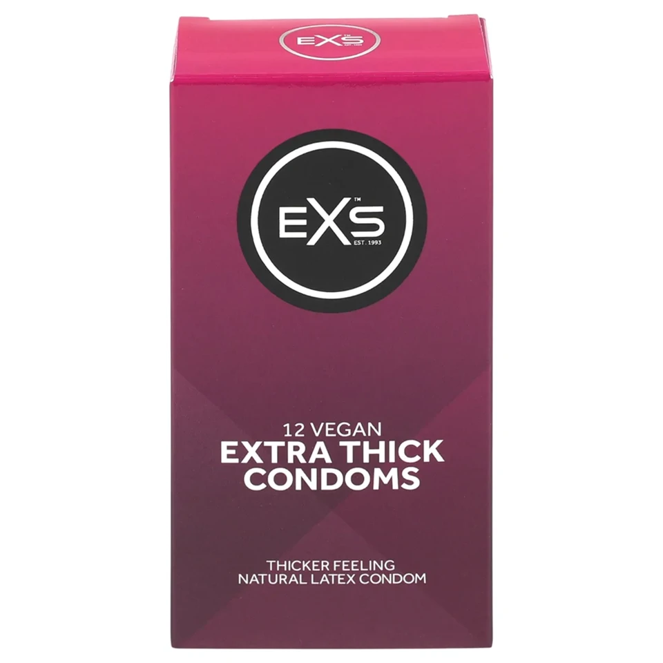 EXS Extra Thick - vastag falú óvszer (12 db)