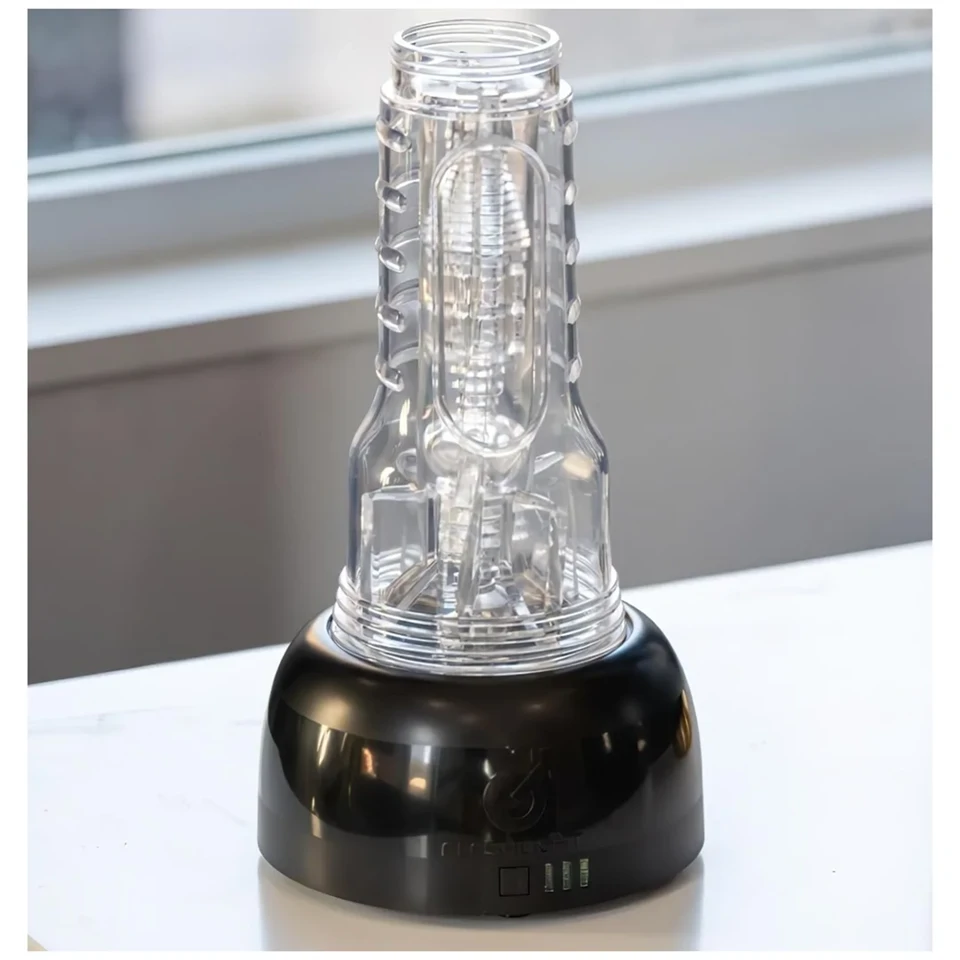Fleshlight Air - automata maszturbátor szárító (fekete)