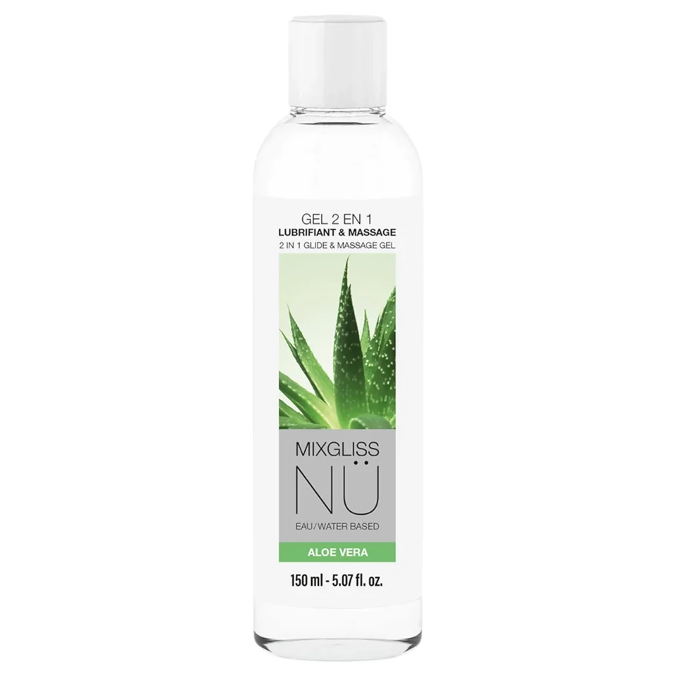 Mixgliss Nu Aloe Vera - nuru masszázs gél és síkosító (150ml)