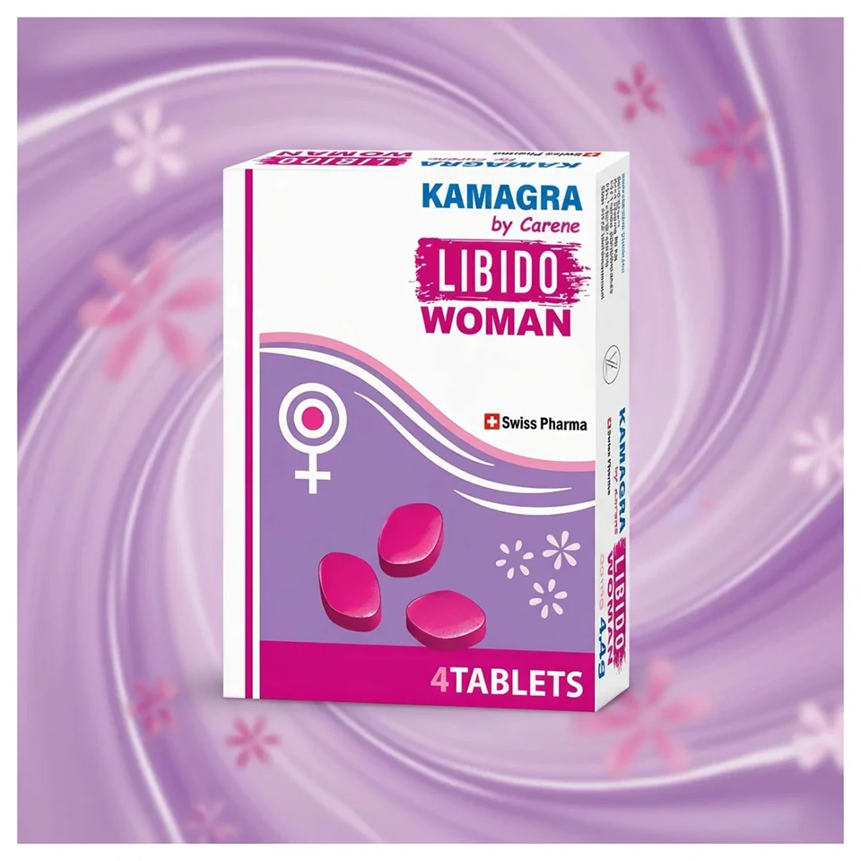 Kamagra by Carene Libido Woman - étrend-kiegészítő tabletta nőknek - 4 db