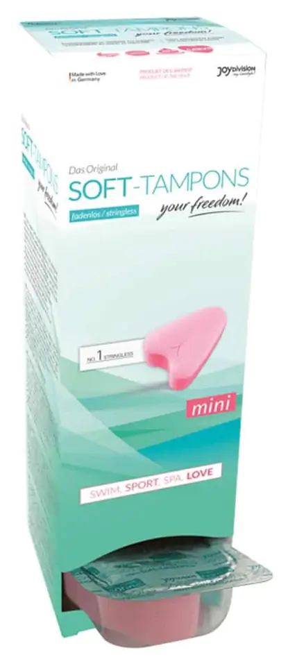 Soft-Tampons mini (mini), 10er Schachtel (box of 10)