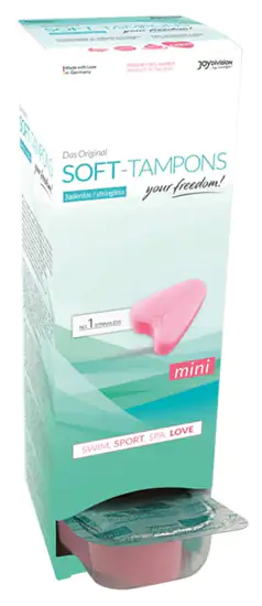 Soft-Tampons mini (mini), 10er Schachtel (box of 10)