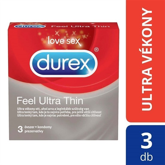 Durex Feel Ultra Thin [Kiszerelés: 3 darab]