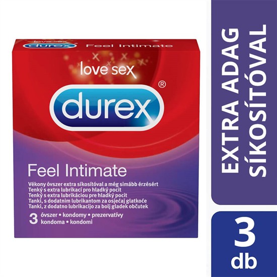 Durex Feel Intimate [Kiszerelés: 12 darab]