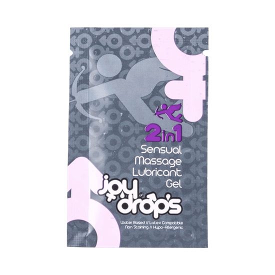 JoyDrops 2in1 sensual massage síkosító (5ml) [5 ml]