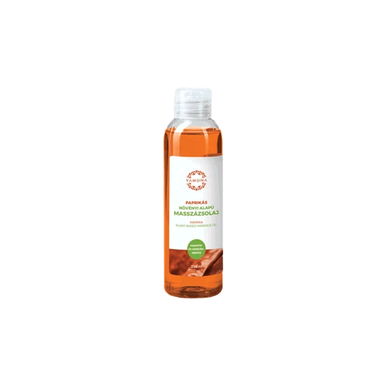 Paprikás növényi alapú masszázsolaj - 250ml