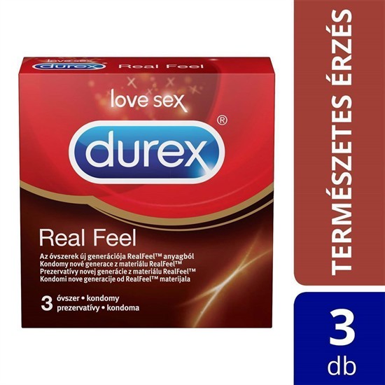 Durex Real Feel [Kiszerelés: 10 darab]