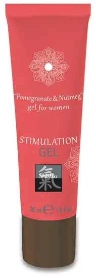 Stimulation Gel - Pomegranate & Nutmeg 30 ml