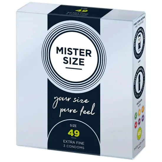 MISTER SIZE 49 mm Condoms 3 pieces