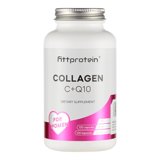 Fittprotein Collagen C+Q10 [120 kapszula]