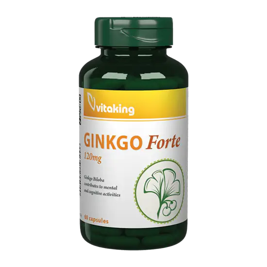 Ginkgo Forte 120mg - 60 kapszula - Vitaking