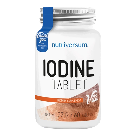 Iodine - 60 tabletta - VITA - Nutriversum
