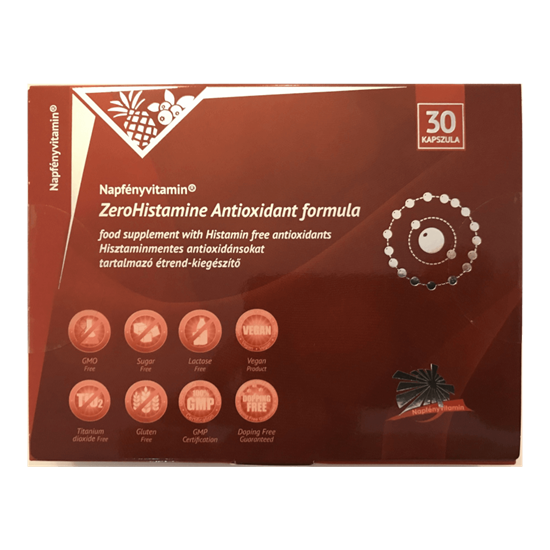 ZeroHistamine Antioxidáns formula (30db) - Napfényvitamin
 [30 kapszula]
