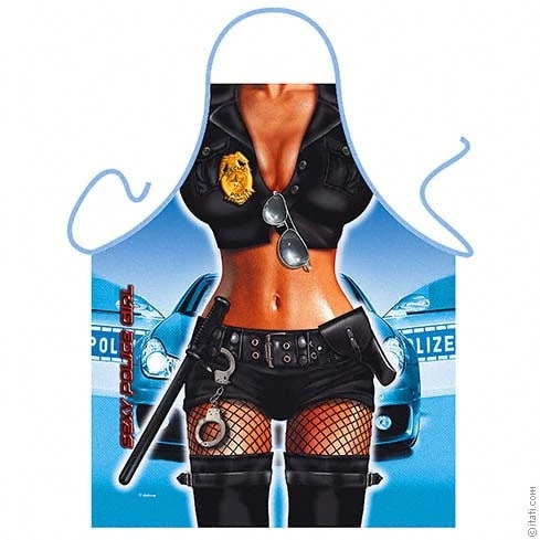 Sexy Police Girl - Kötény