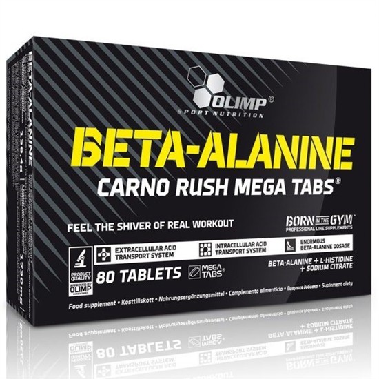 Beta-alanine carno rush [80 tabletta]