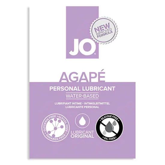 System JO Agape - szenzitív vízbázisú síkosító