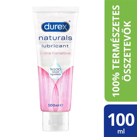 Durex Naturals - extra szenzitív síkosító (100ml) [100 ml]