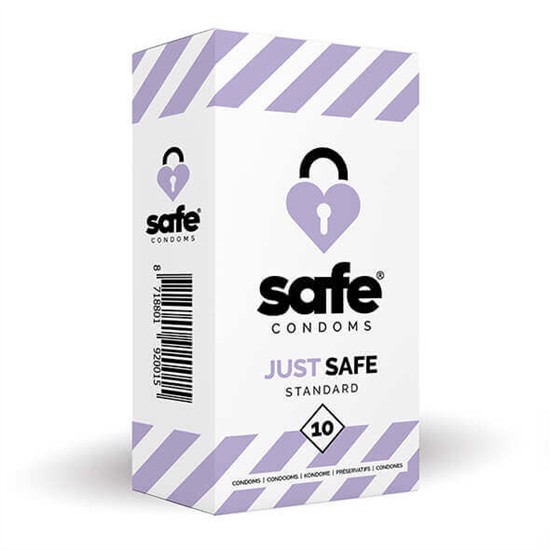 SAFE Just Safe - vaníliás óvszer [Kiszerelés: 10]