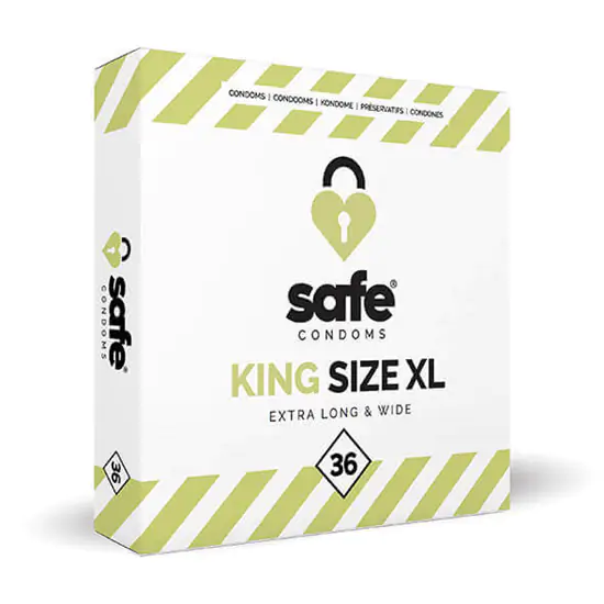 SAFE King Size XL - extra nagy óvszer