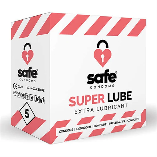 SAFE Super Lube - extra síkos óvszer