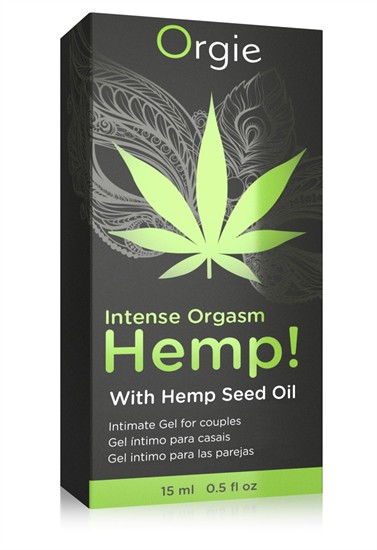 Orgie Hemp - stimuláló intim gél nőknek és férfiaknak (15ml) [15 db]