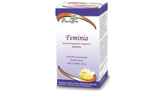 FEMINIA vitamin komplex nőknek kifejlesztve