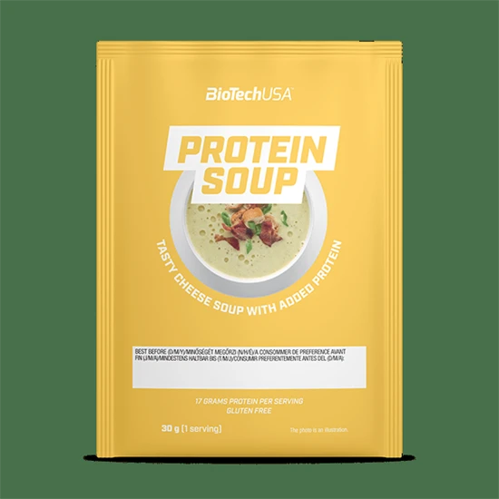 Protein Soup sajt ízesítésű, fehérjében gazdag levespor - 30