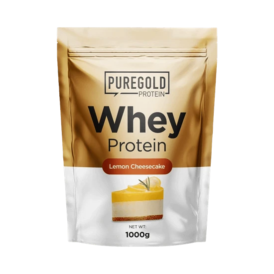 Whey Protein fehérjepor - 1 000 g - PureGold - citromos sajttorta