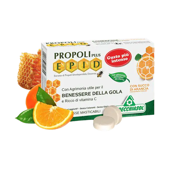 Cukormentes Propolisz 600 mg - 20 szopogatós tabletta - narancsos - Natur Tanya