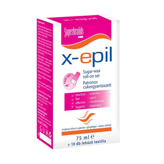 X-Epil - patronos cukor gyantázószett [1 db]
