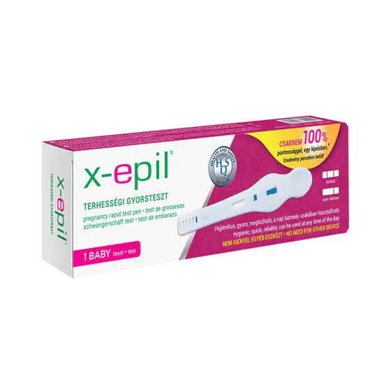 X-Epil - terhességi gyorsteszt pen