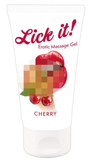 Lick it! - 2in1 ehető síkosító - cseresznye [50 ml]