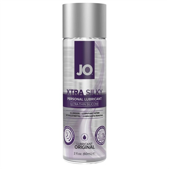 System JO Xtra Silky - szilikonos síkosító E-Vitaminnal [60 ml]