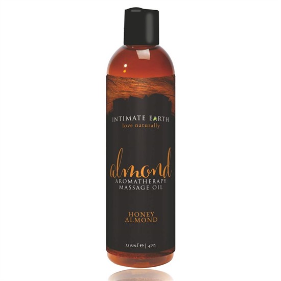 Intimate Earth Almond - organikus masszázsolaj - méz-mandula [120 ml]