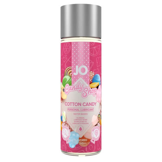 JO Candy Shop Cotton Candy - vízbázisú síkosító - vattacukor [60 ml]
