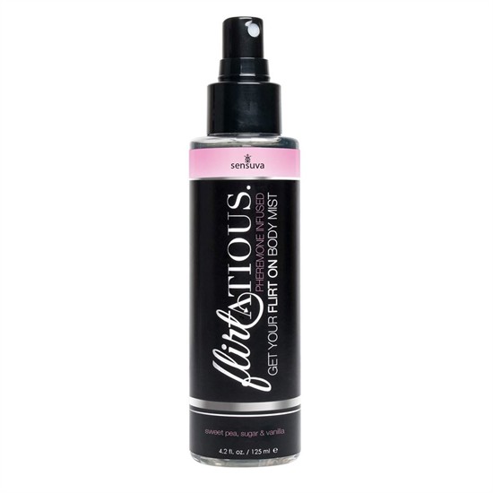 Sensuva Flirtatious - feromonos testpermet - vanília-szagos bükköny [125 ml]