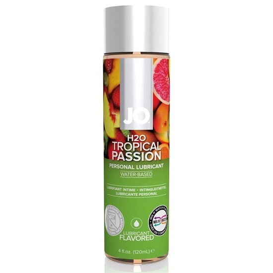 JO H2O trópusi gyümölcs - vízbázisú síkosító [120 ml]