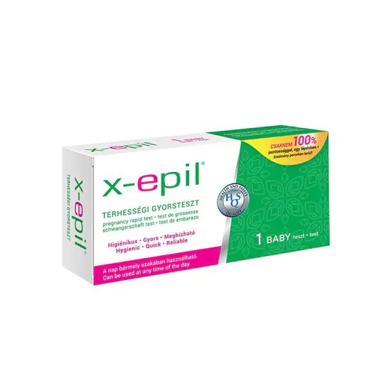 X-Epil - terhességi gyorsteszt csík