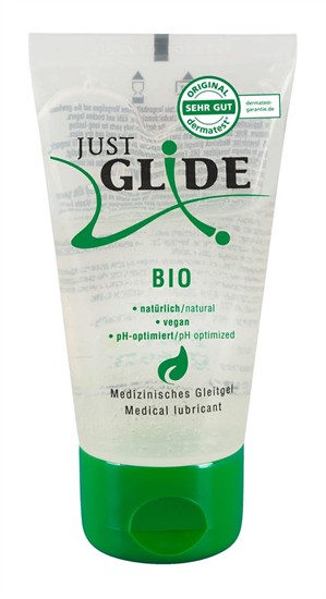 Just Glide Bio - vízbázisú vegán síkosító [Opció: 200ml]