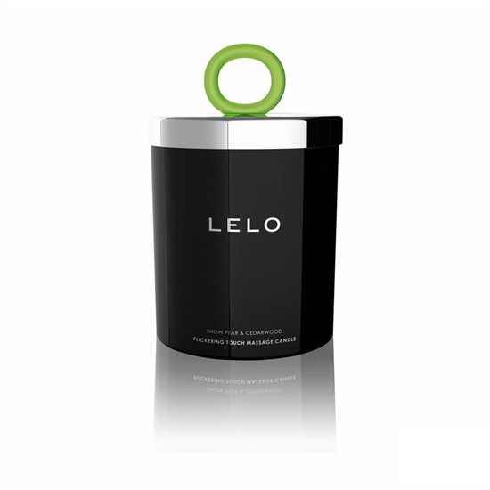 LELO masszázsgyertya - gyapjaskörte és cédrus [150 g]