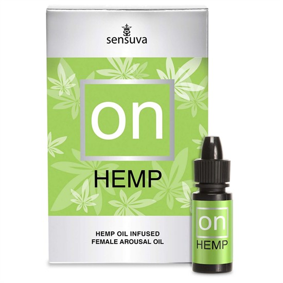 Sensuva Hemp - bizsergető intim olaj nőknek [5 ml]
