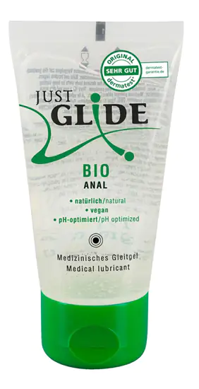 Just Glide Bio ANAL - vízbázisú vegán síkosító