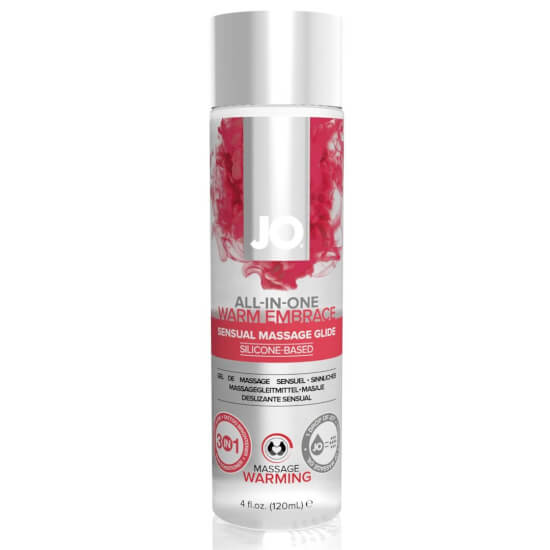 System JO All-in-one - melegítős síkosító és masszírozó gél [120 ml]