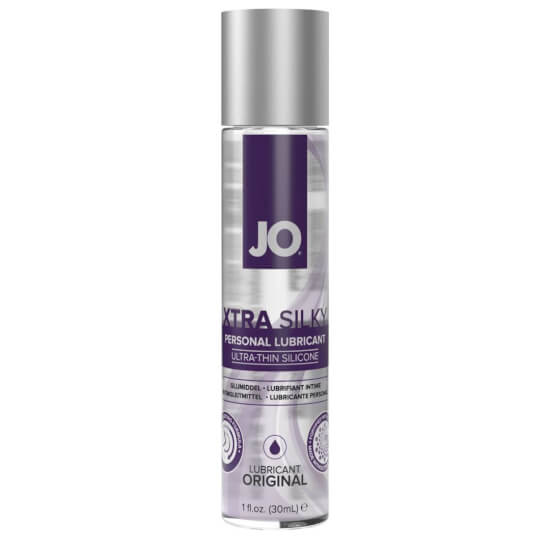 System JO Xtra Silky - szilikonos síkosító E-Vitaminnal [30 ml]