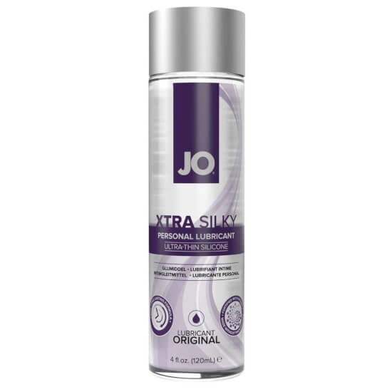 System JO Xtra Silky - szilikonos síkosító E-Vitaminnal [120 ml]