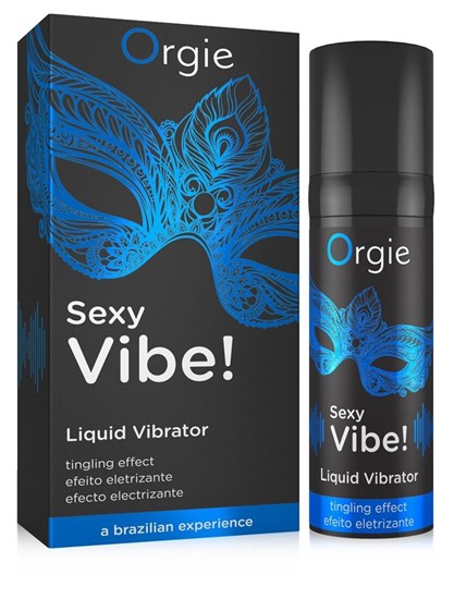 Orgie Sexy Vibe Liquid - folyékony vibrátor nőknek és férfiaknak [15 ml]