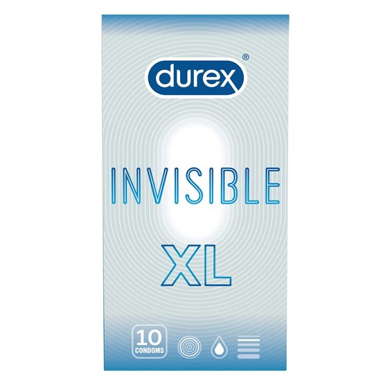 Durex Invisible XL [10 darab]