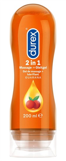 Durex Play 2in1 masszázsolaj - Guarana [200 ml]